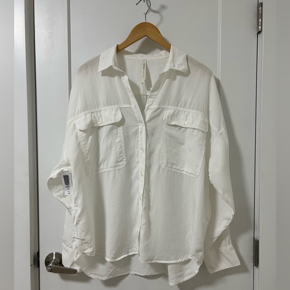 NWTS Aritzia The Group Babaton  Oversized Button up Utility Shirt - Picture 6 of 13